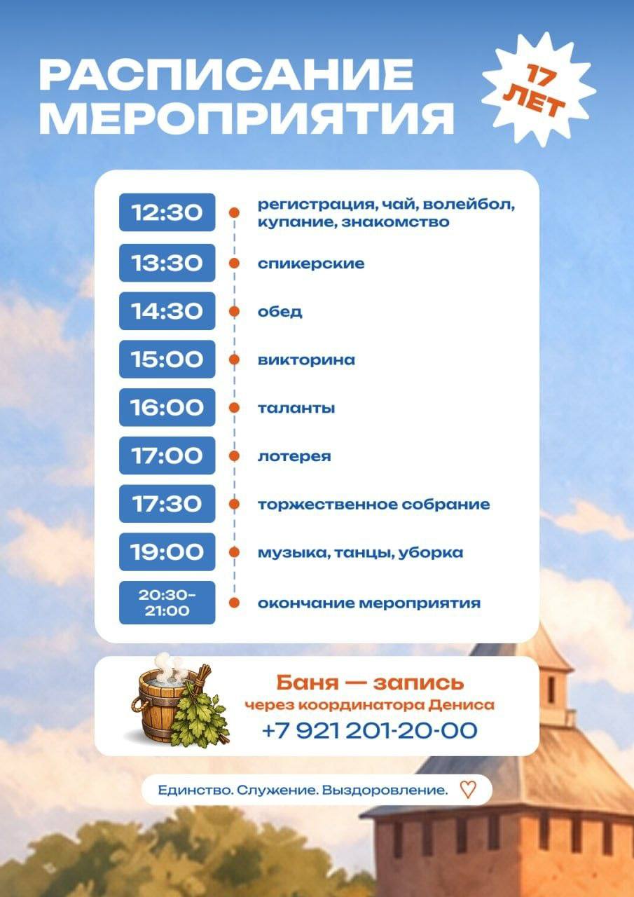 Юбилей Новгородского сообщества. Великий Новгород